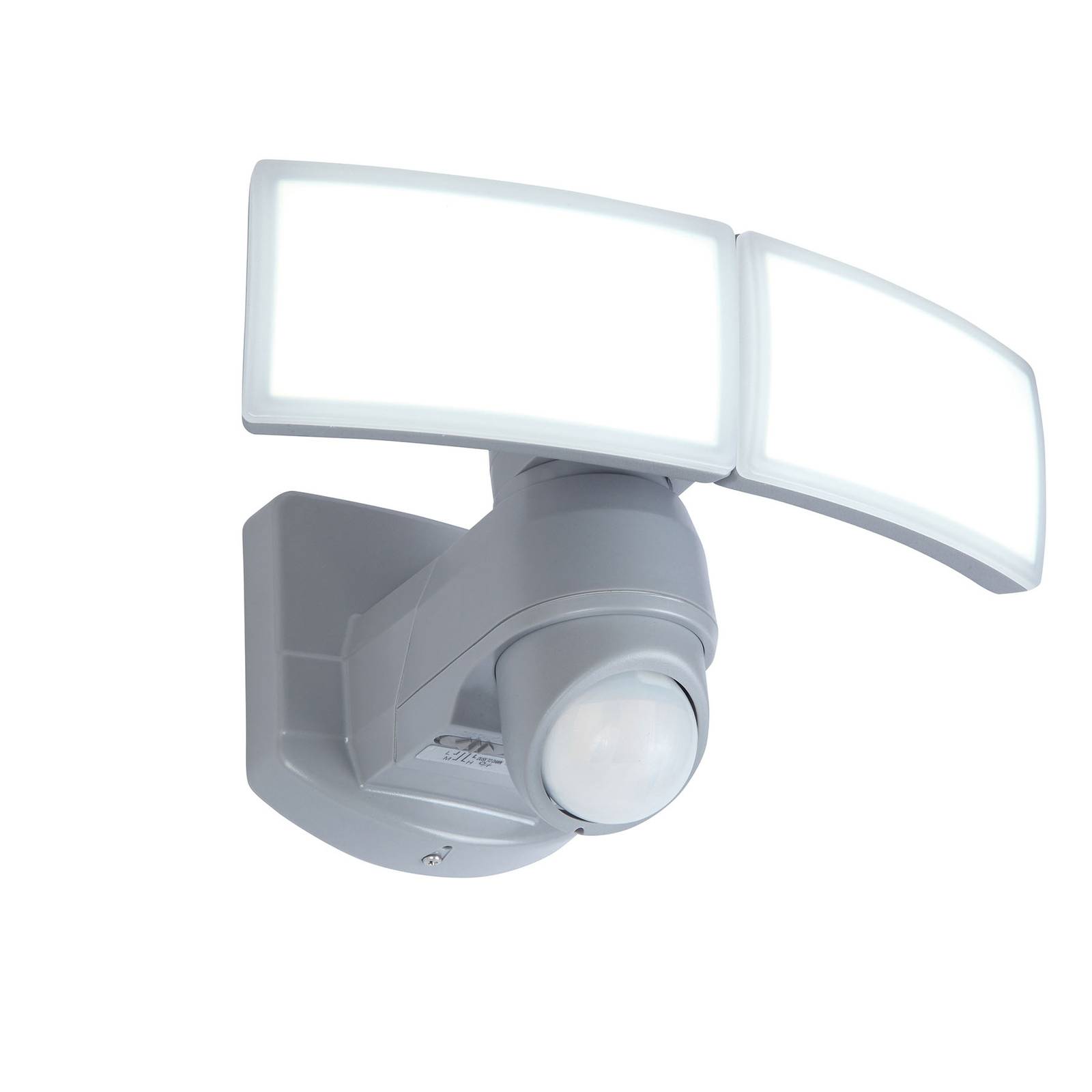 LUTEC LED-Außenwand-Strahler Arc mit Sensor, weiß