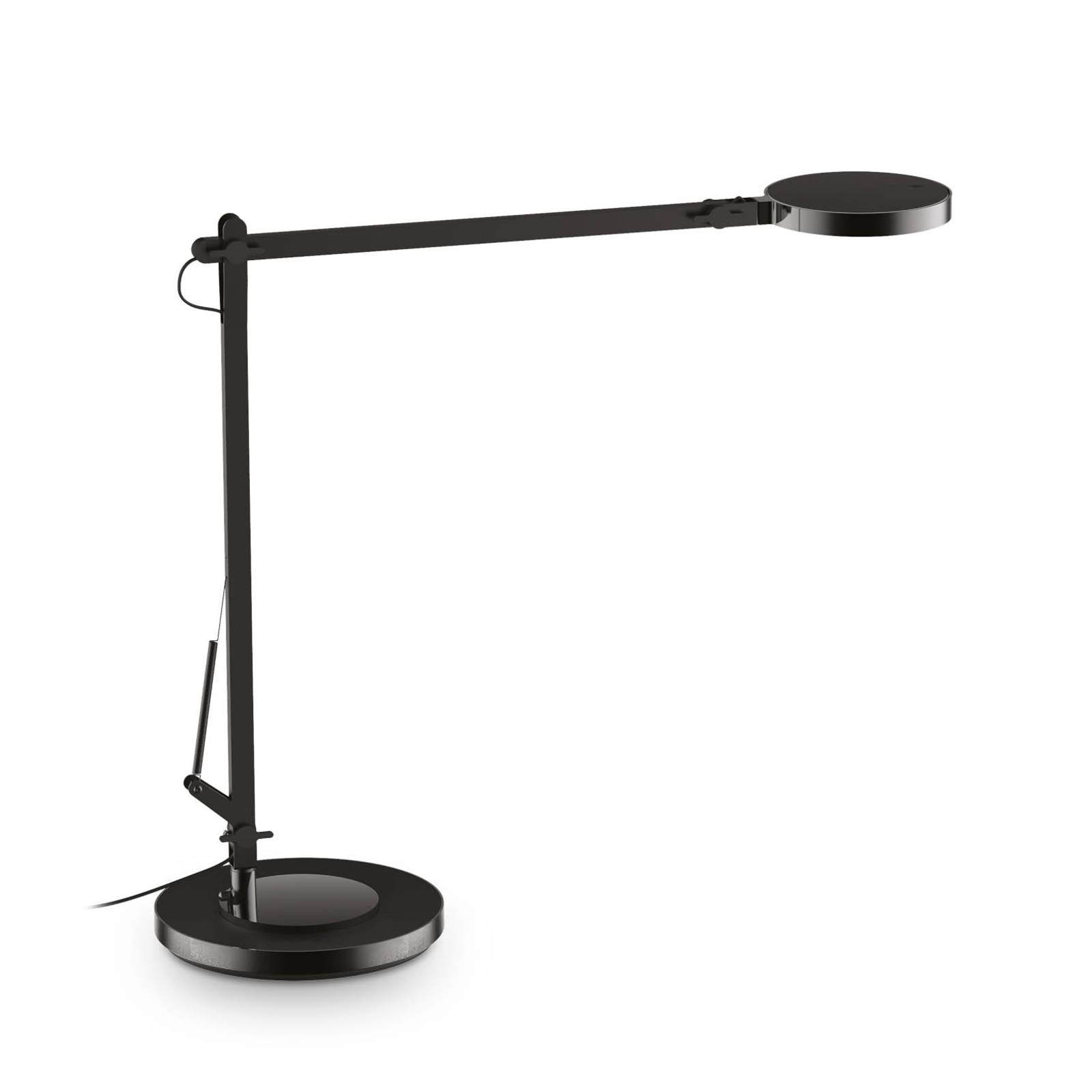 Ideallux Ideal Lux Futura LED-Schreibtischleuchte schwarz