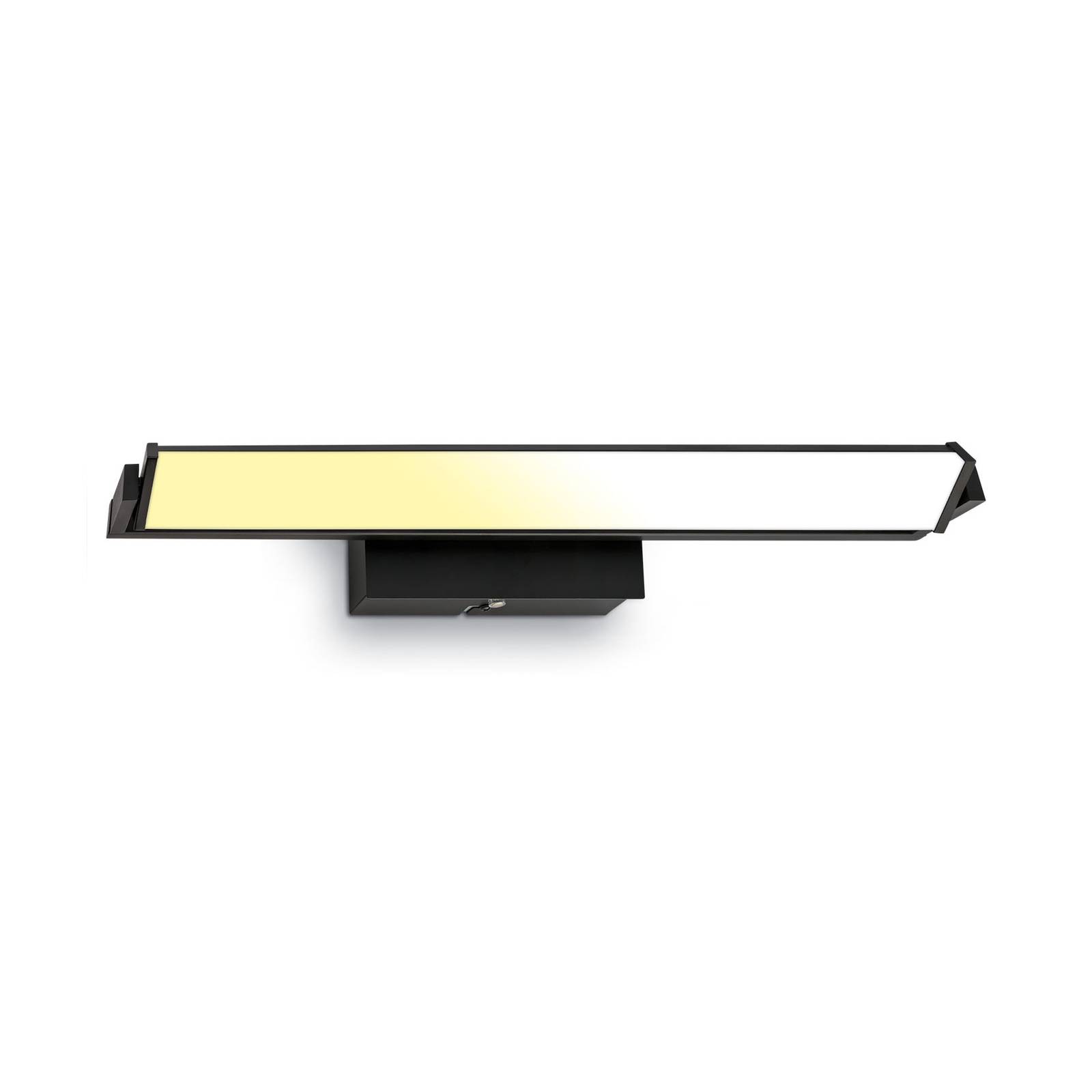 Briloner LED-Wandleuchte Udonga, schwenkbar, CCT, dim, schwarz