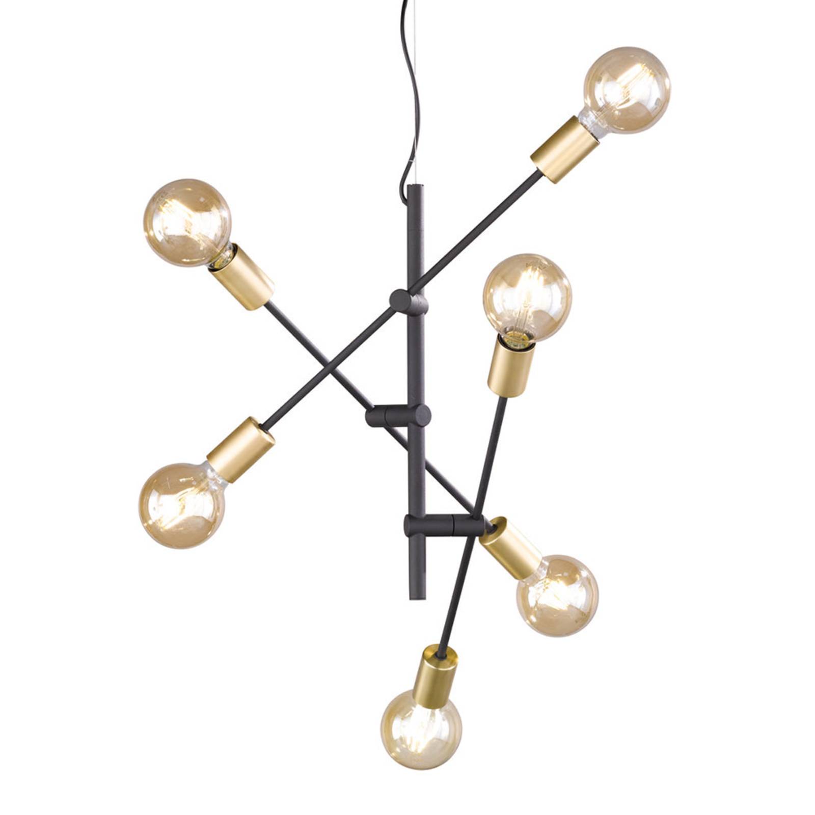 Trio Lighting Minimalistisch gestaltete Pendelleuchte Cross