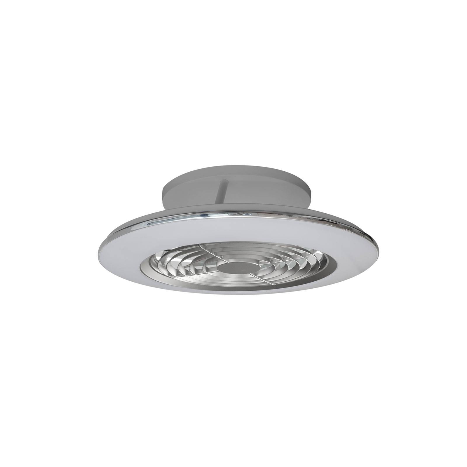 Mantra Iluminación LED-Deckenventilator Alisio mini, silber