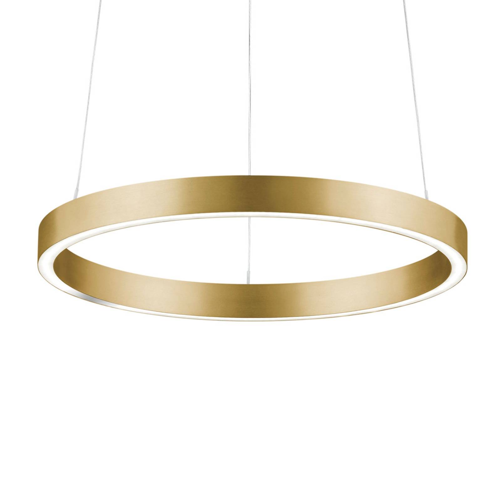 Knapstein LED-Hängeleuchte Svea-40, Gestensensor, gold
