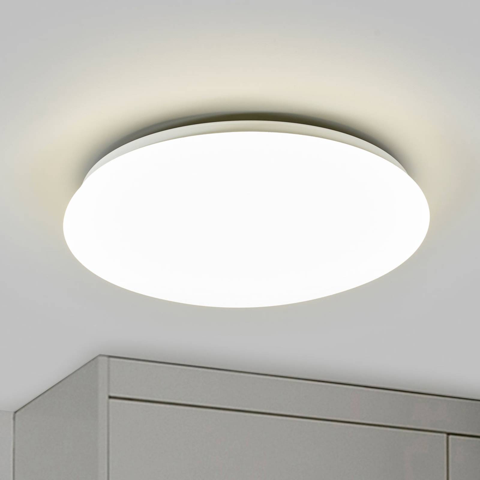 Philips Suede - runde LED-Deckenleuchte, Ø 38 cm