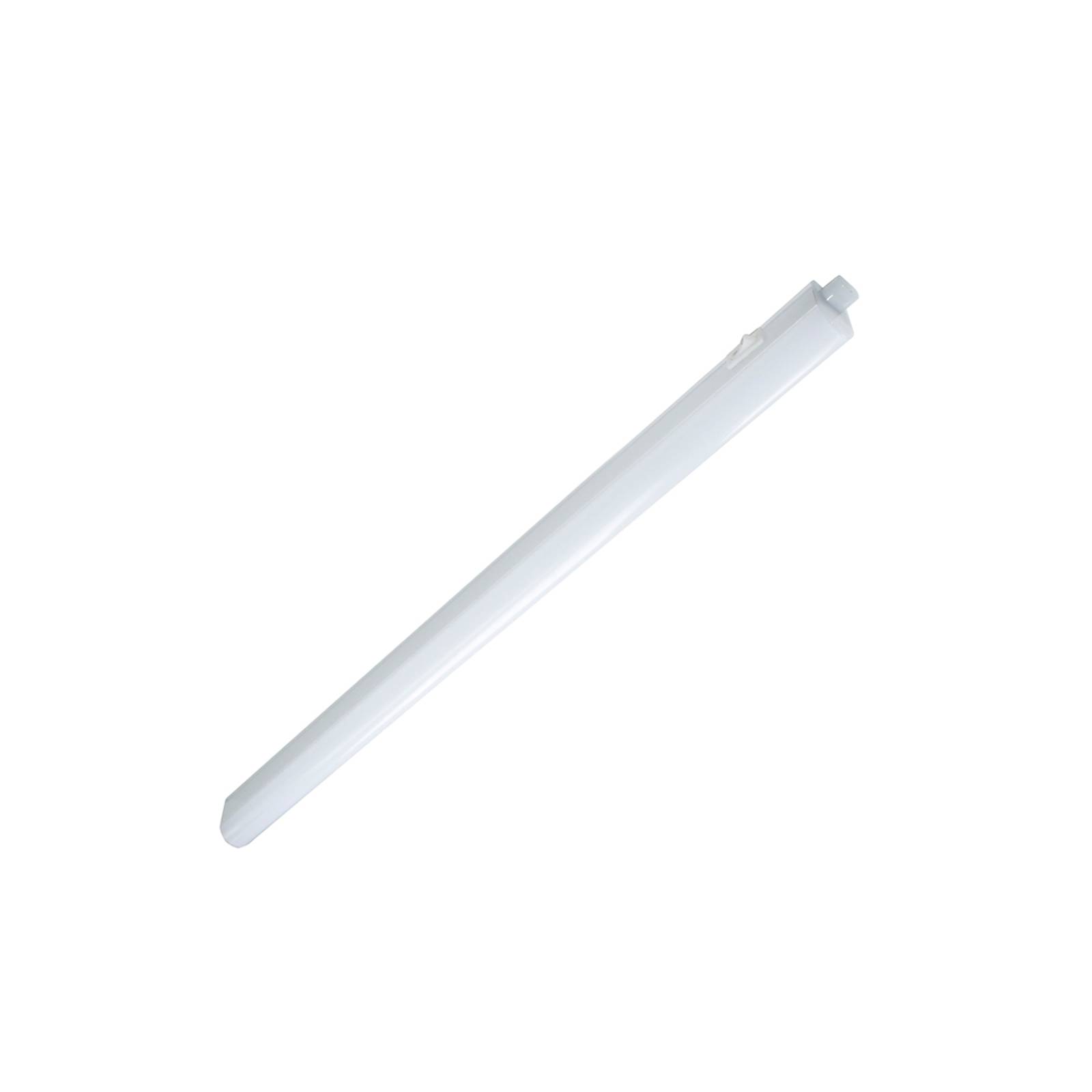 Ledino Weiße LED-Lichtleiste Eckenheim mit Schalter