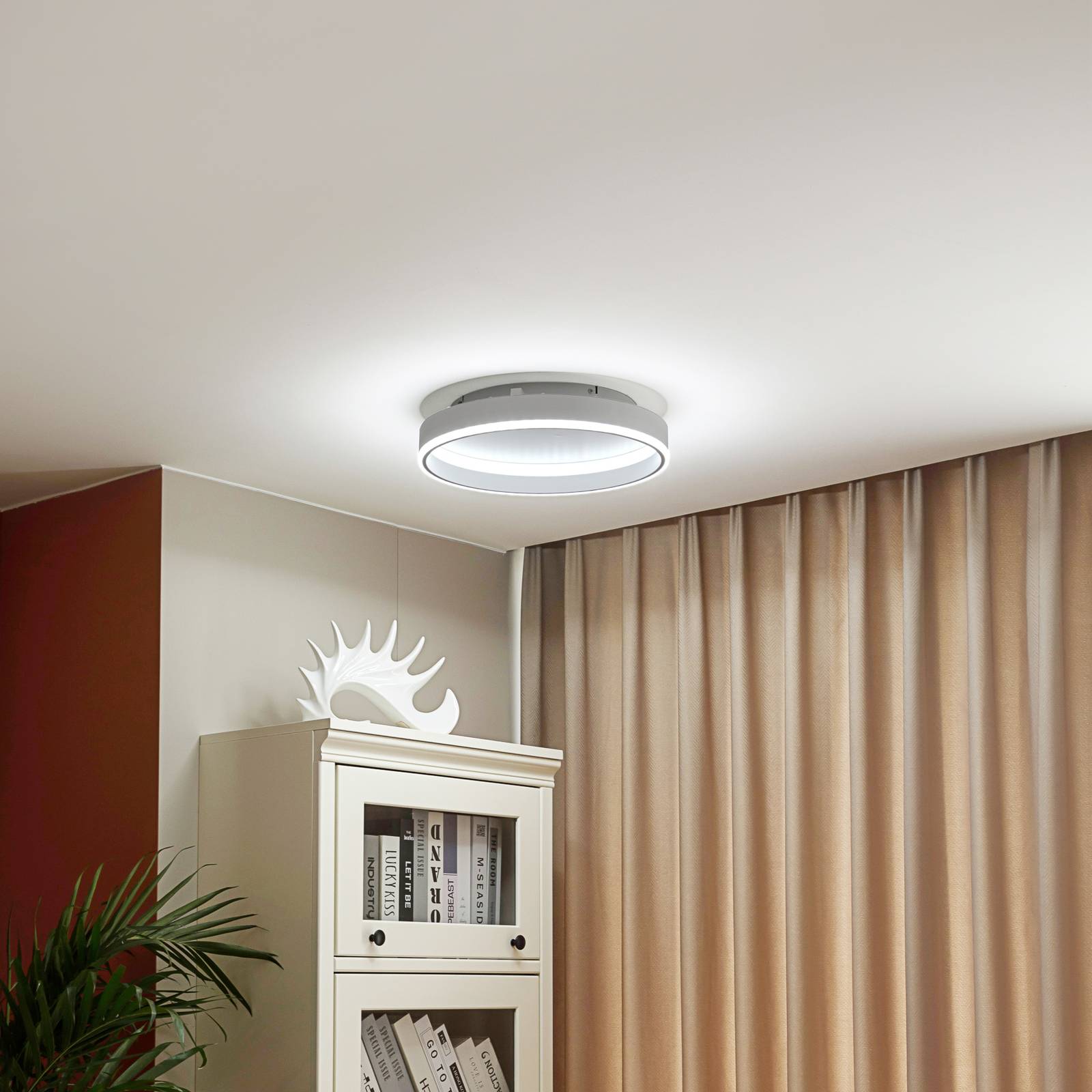 Lindby Yasmen LED-Deckenlampe CCT Smart Tuya