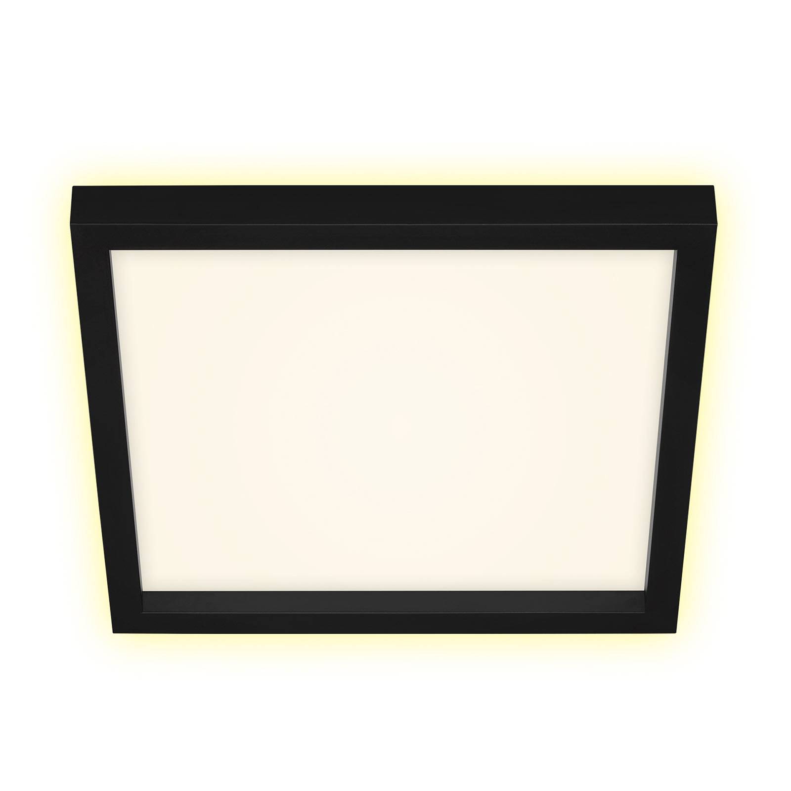 Briloner LED-Deckenlampe 7362, 29 x 29 cm, schwarz