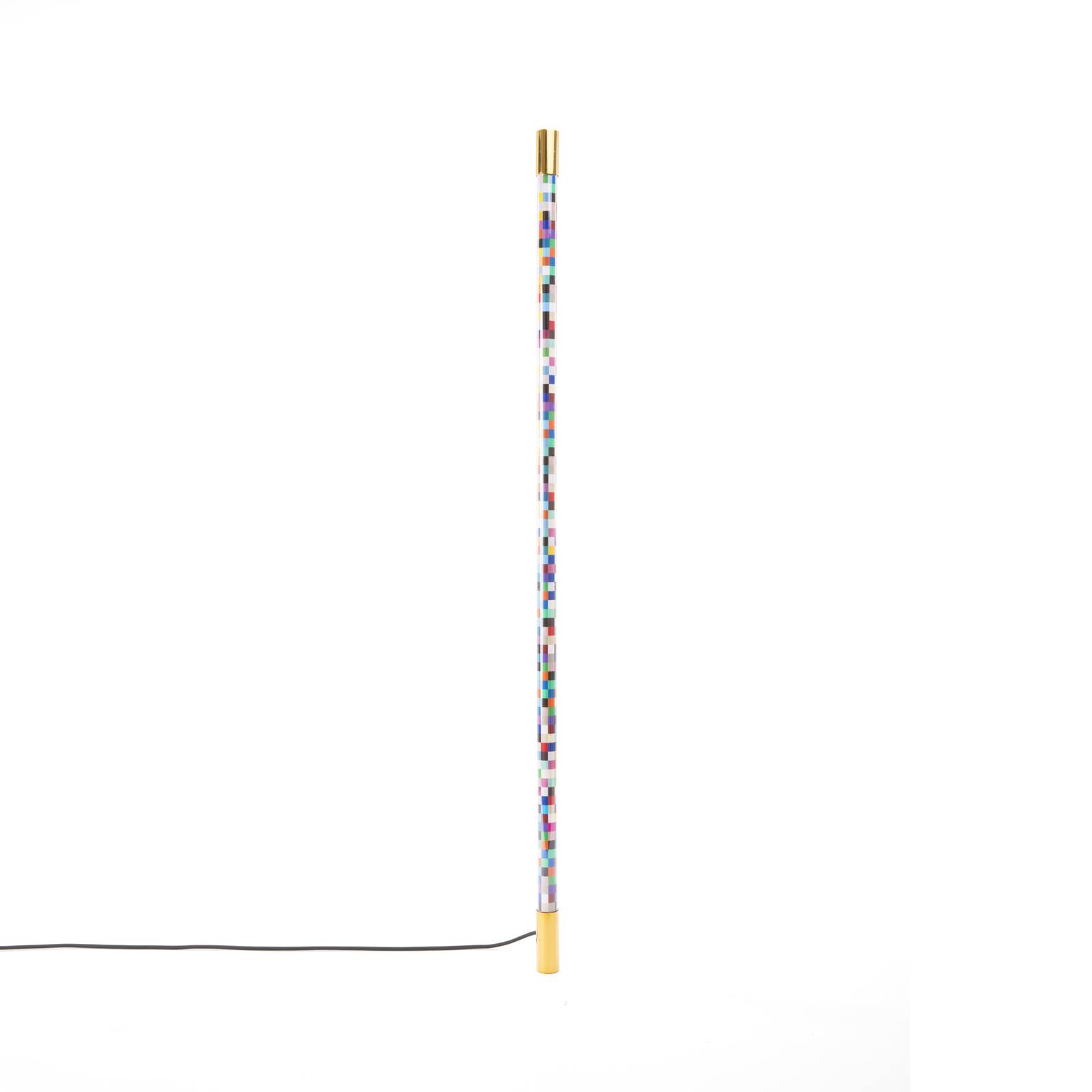SELETTI Linea Pixled LED-Wandlampe, multicolour