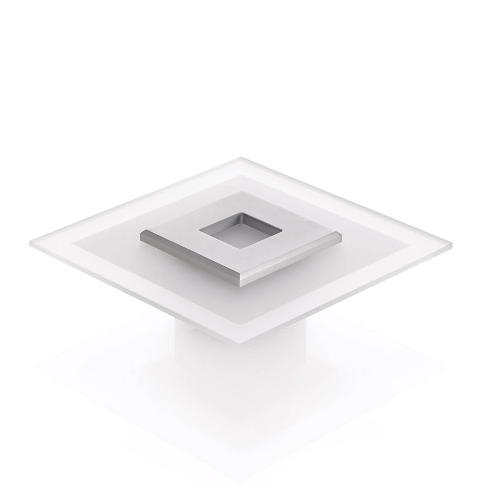 LUCANDE LED-Deckenleuchte Tian mit Glasschirm, 25 cm