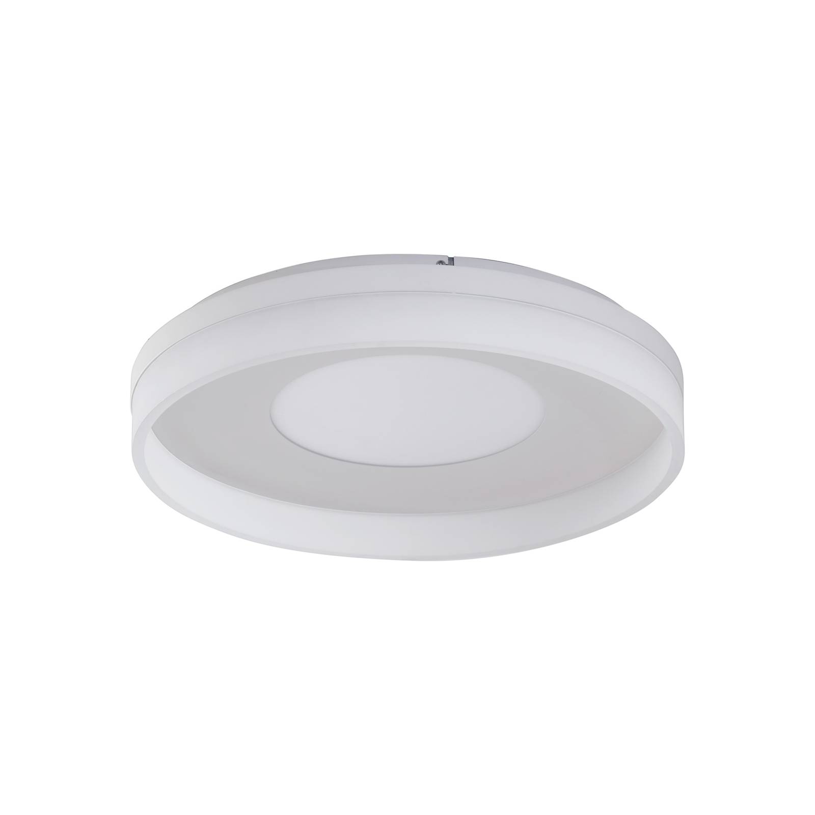 Lucande Squillo Smart LED-Deckenleuchte, weiß, Tuya, RGBW