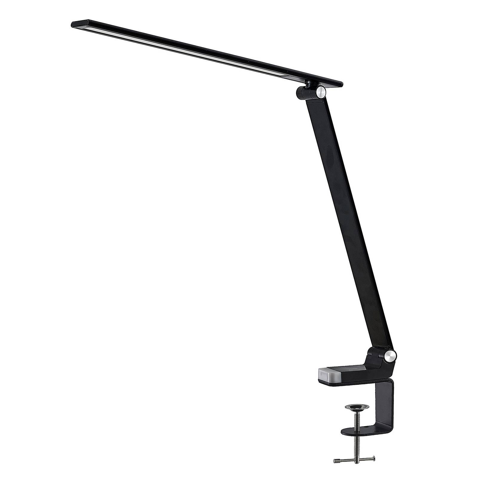 Prios Tamarin LED-Tischlampe, dimmbar, schwarz