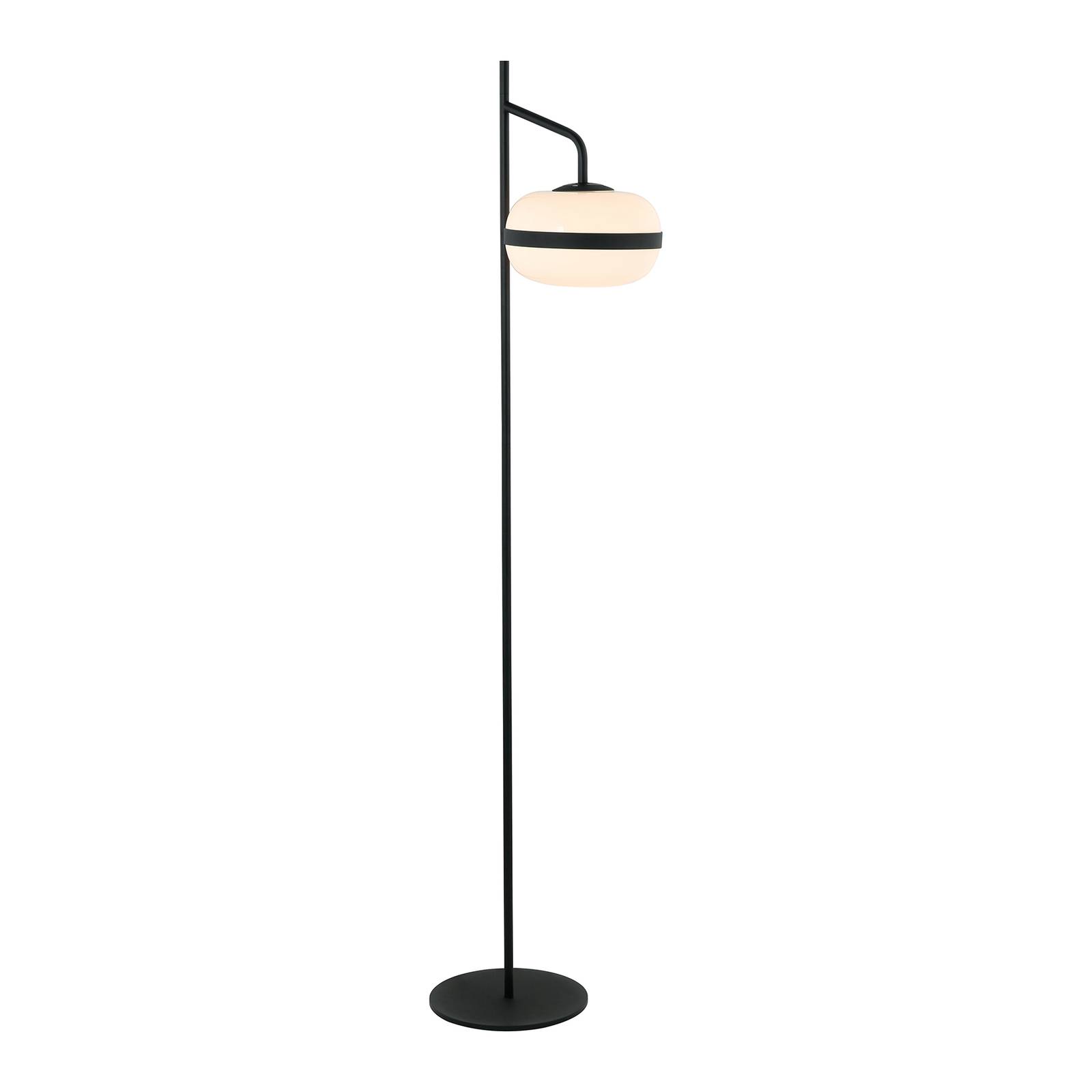 Viokef Stehlampe Palma mit Glasschirm