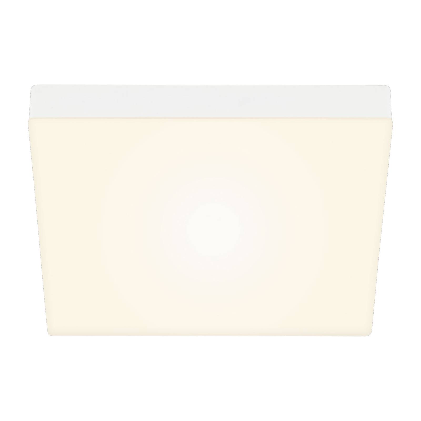 Briloner LED-Deckenlampe Flame, 3000K, 28,7x28,7cm, weiß