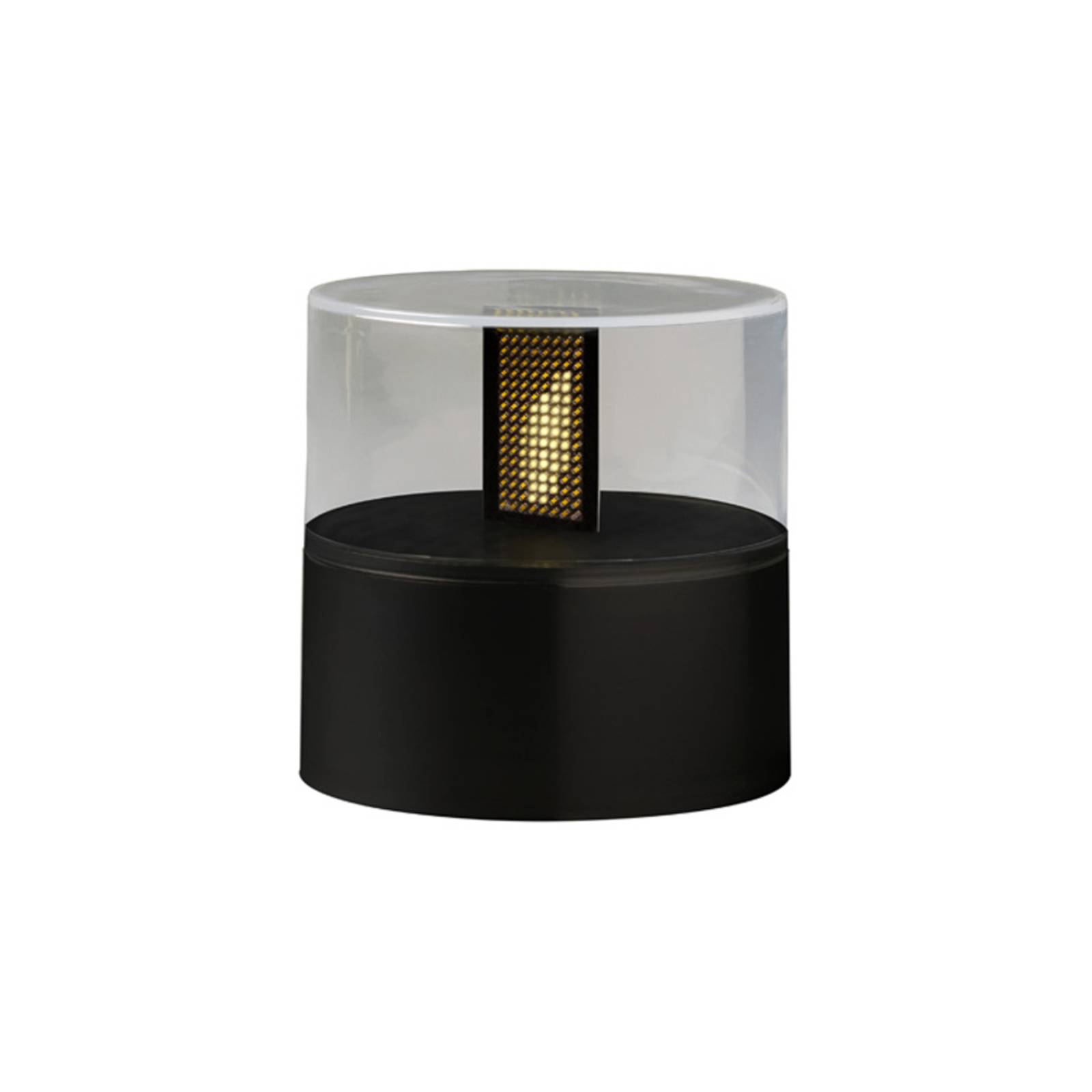 Konstsmide Christmas LED-Dekoleuchte mit Flammen-Effekt, Sockel schwarz