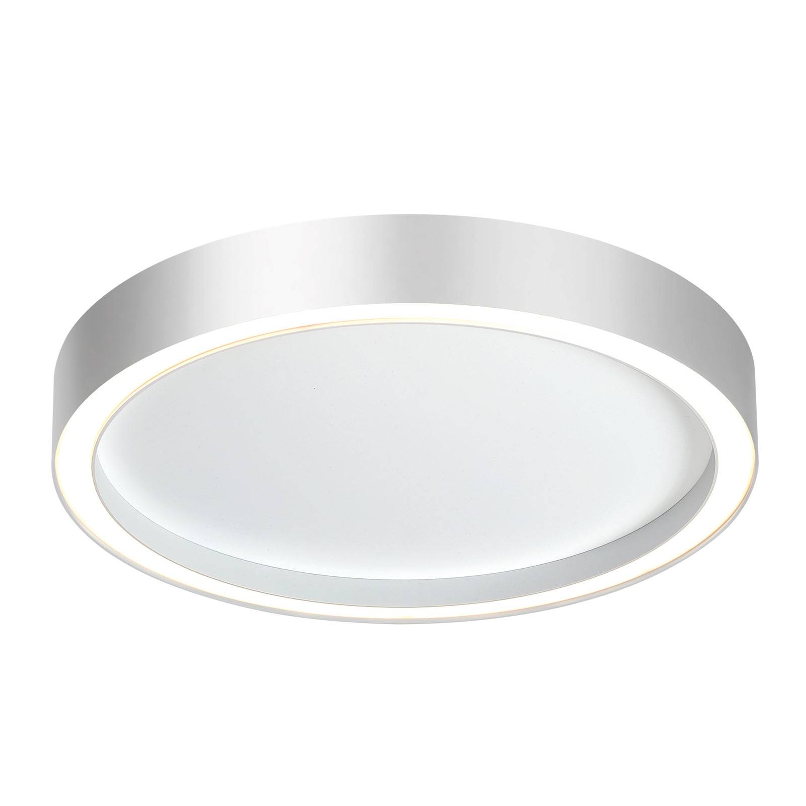 Bopp Aura LED-Deckenlampe Ø 40cm weiß/aluminium