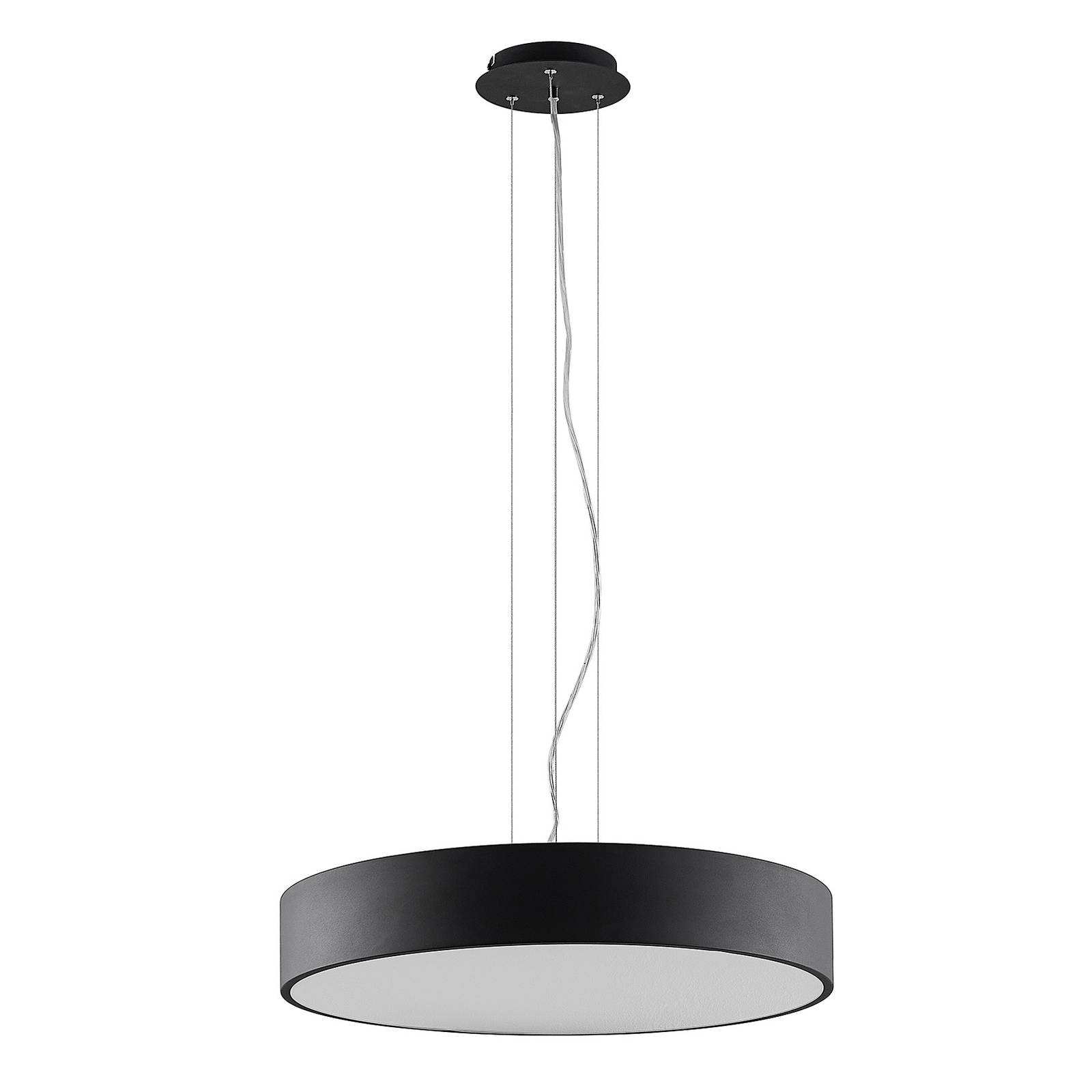 Arcchio Noabelle LED-Hängelampe, schwarz, 60 cm