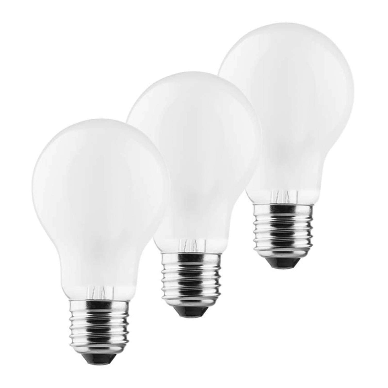 Müller-Licht LED-Lampe E27 A60 Retro 4W 2.700K matt 3er Set
