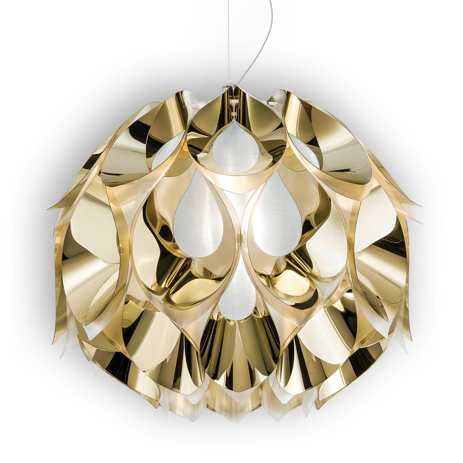 Slamp Flora - Design-Hängeleuchte, gold, 50 cm