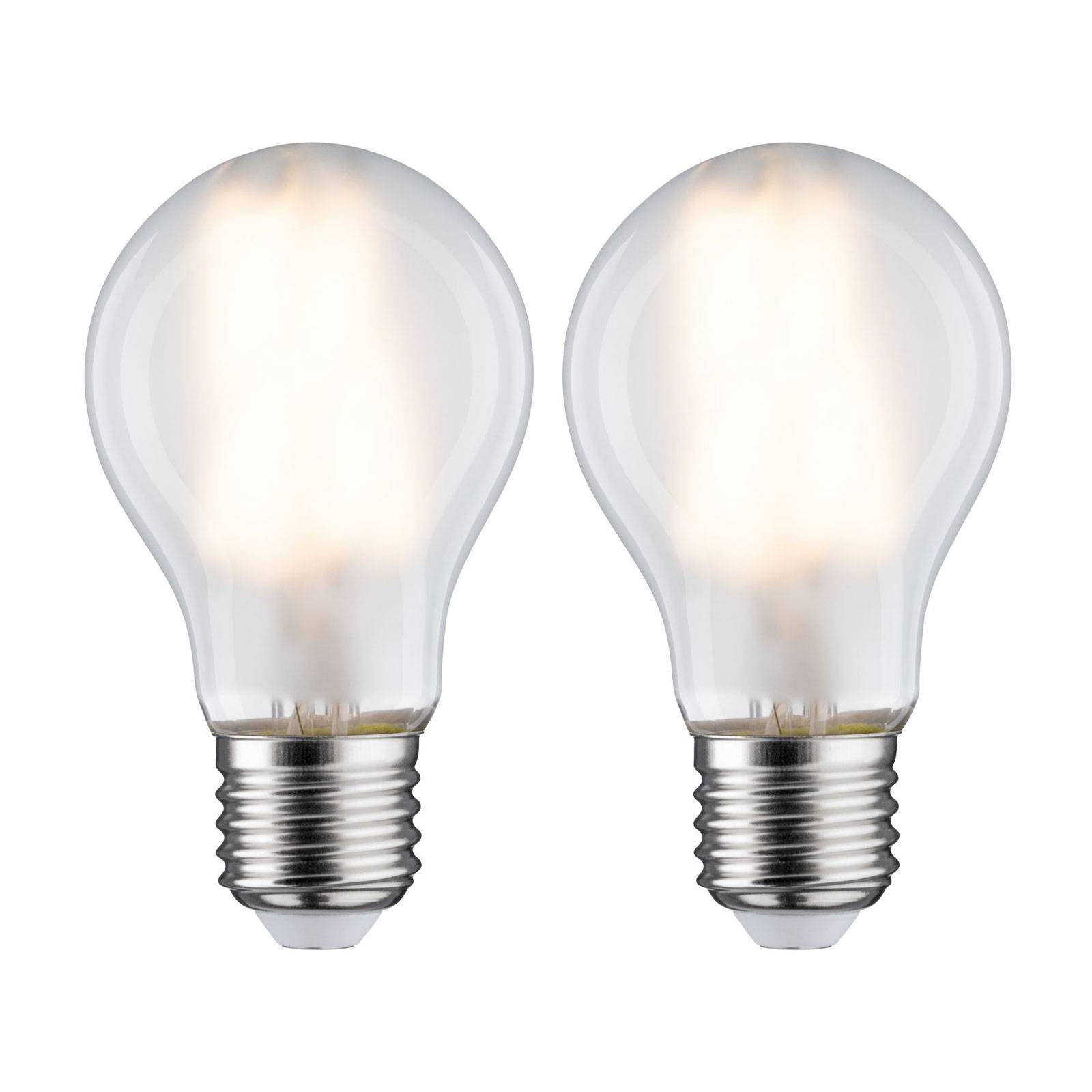 Paulmann LED-Lampe E27 7W 2.700K matt 2er-Packung