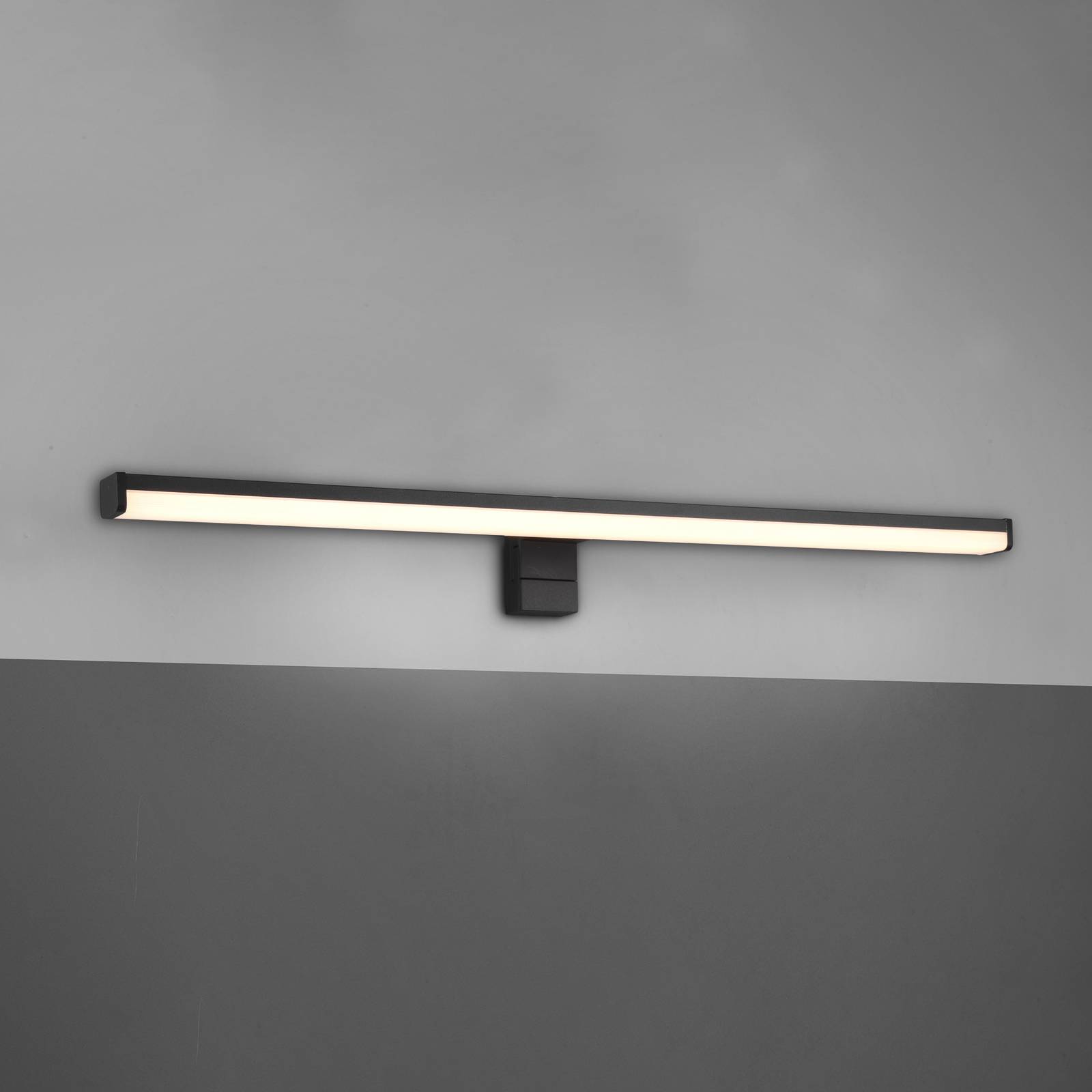 Trio Lighting LED-Wandleuchte Lino, schwarz matt/weiß