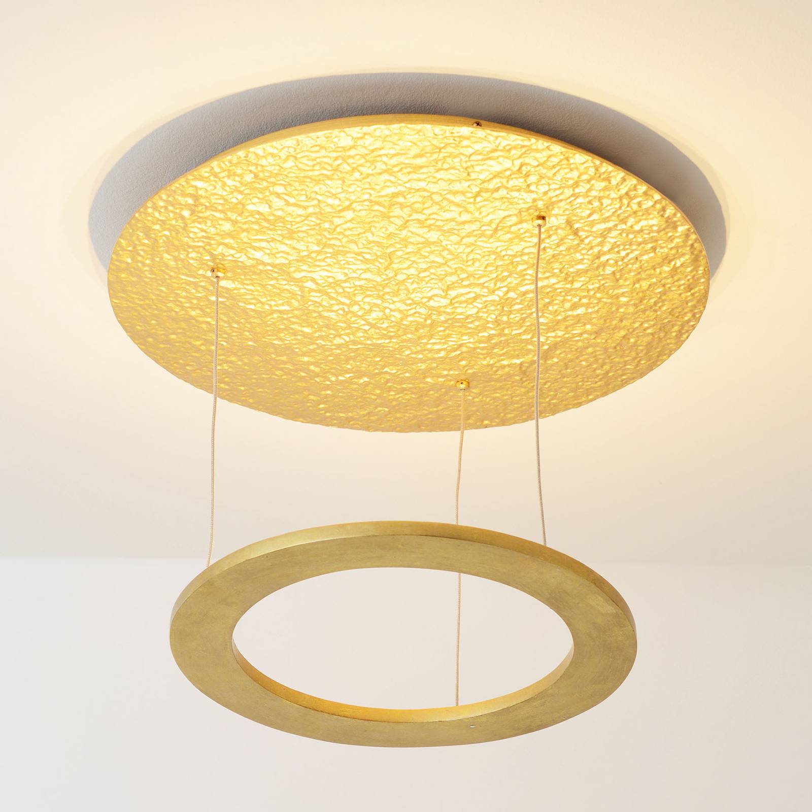 Holländer LED-Deckenlampe Venere, gold