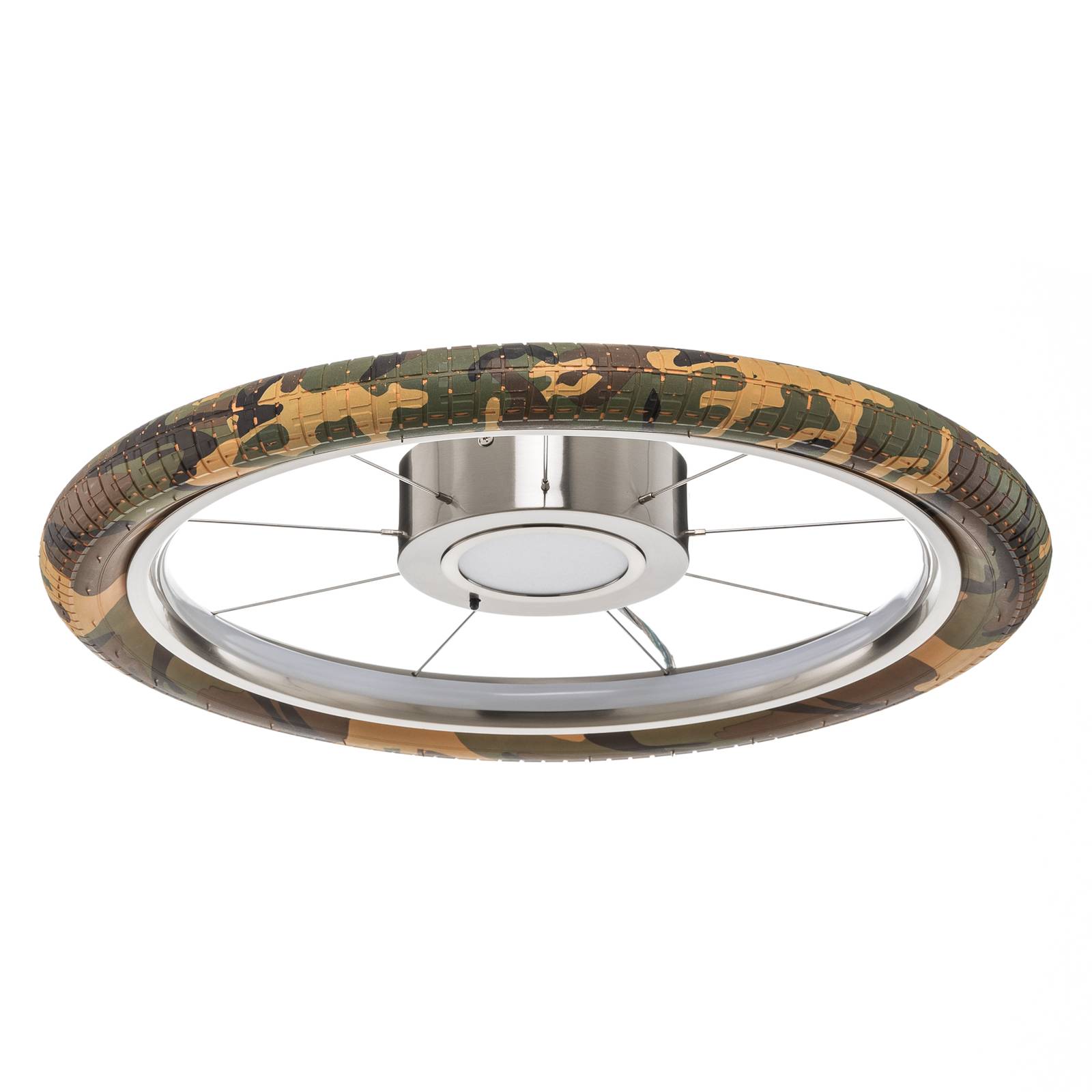 Evotec LED-Deckenleuchte Wheel, RGB, camouflage