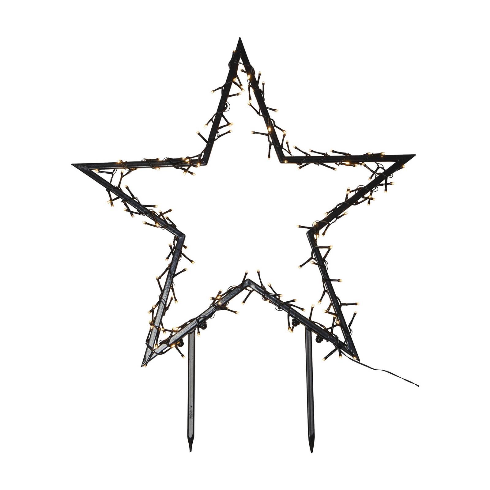 STAR TRADING LED-Dekoleuchte Spiky mit Erdspießen, 60 cm