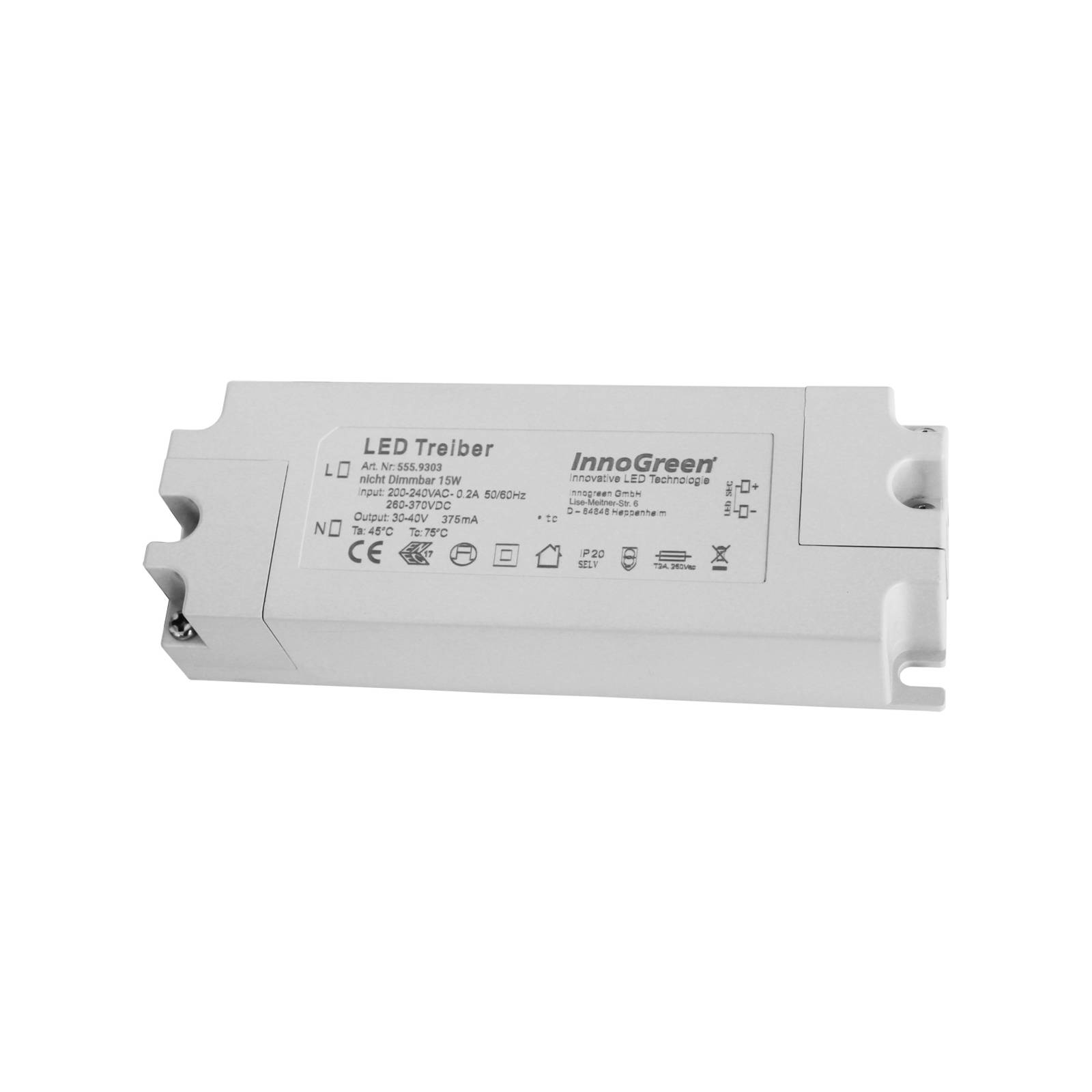 InnoGreen LED-Treiber 220-240 V(AC/DC) 15W