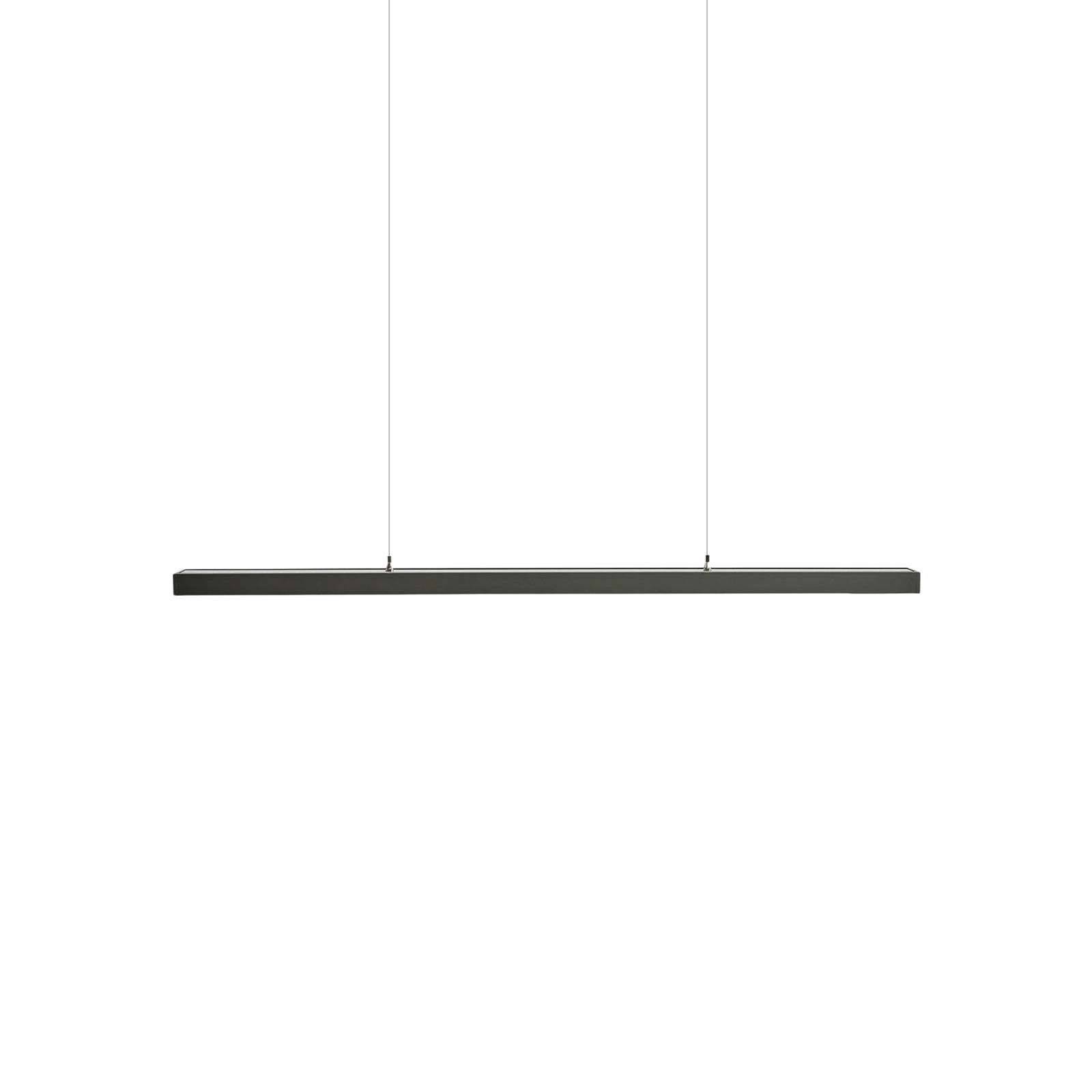 Arcchio LED-Pendellampe Jolinda fürs Büro, schwarz