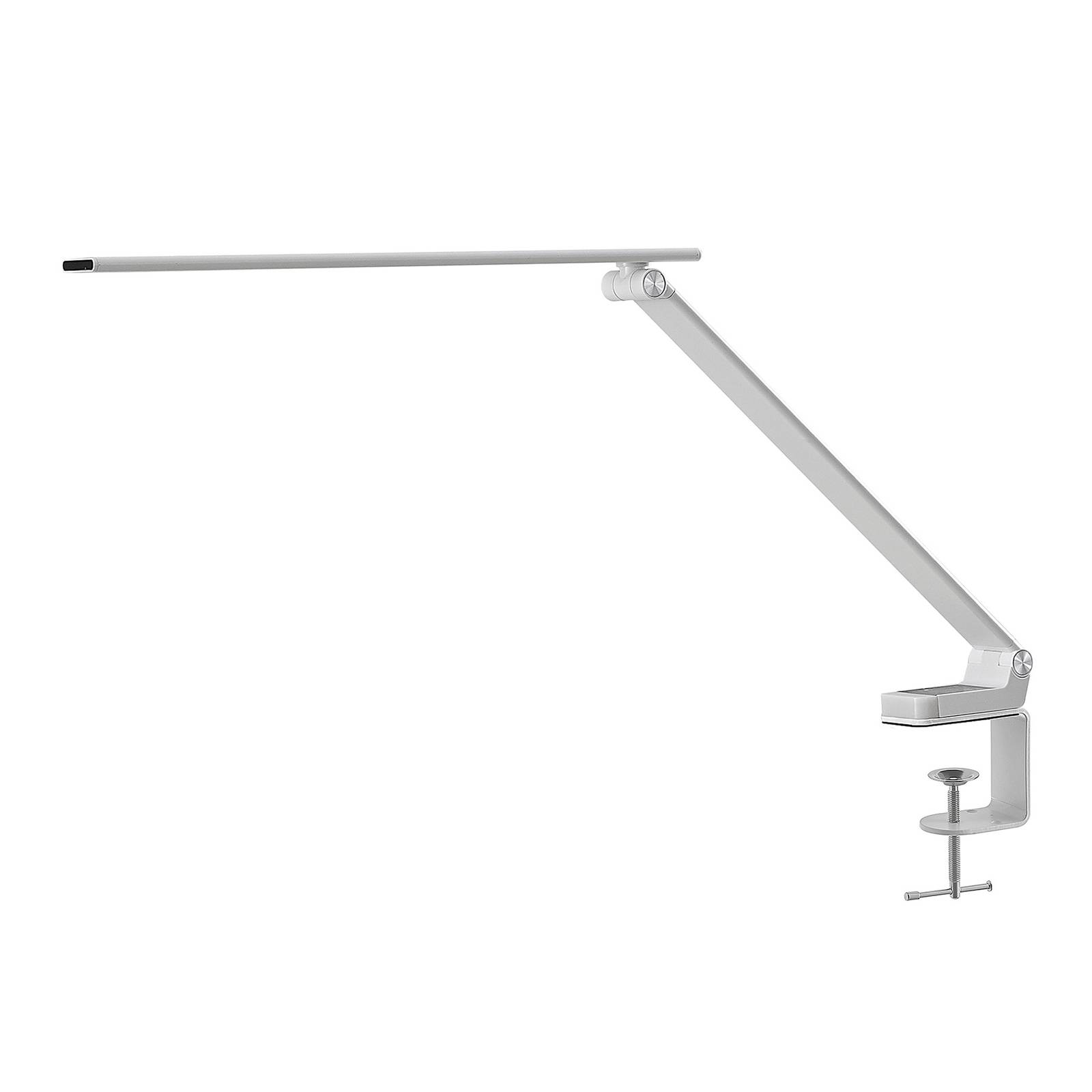 Prios Tamarin LED-Tischlampe, dimmbar, weiß