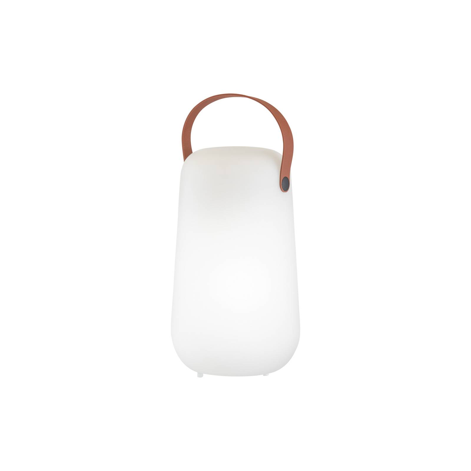 FH Lighting LED-Akku-Tischleuchte Collgar, weiß, Höhe 26 cm
