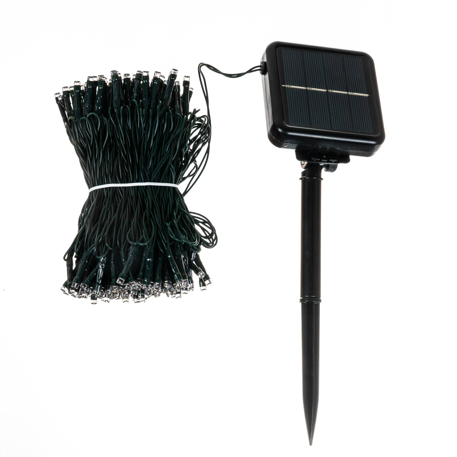 Lindby Kaloyan LED-Solar-Lichterkette 200-flammig