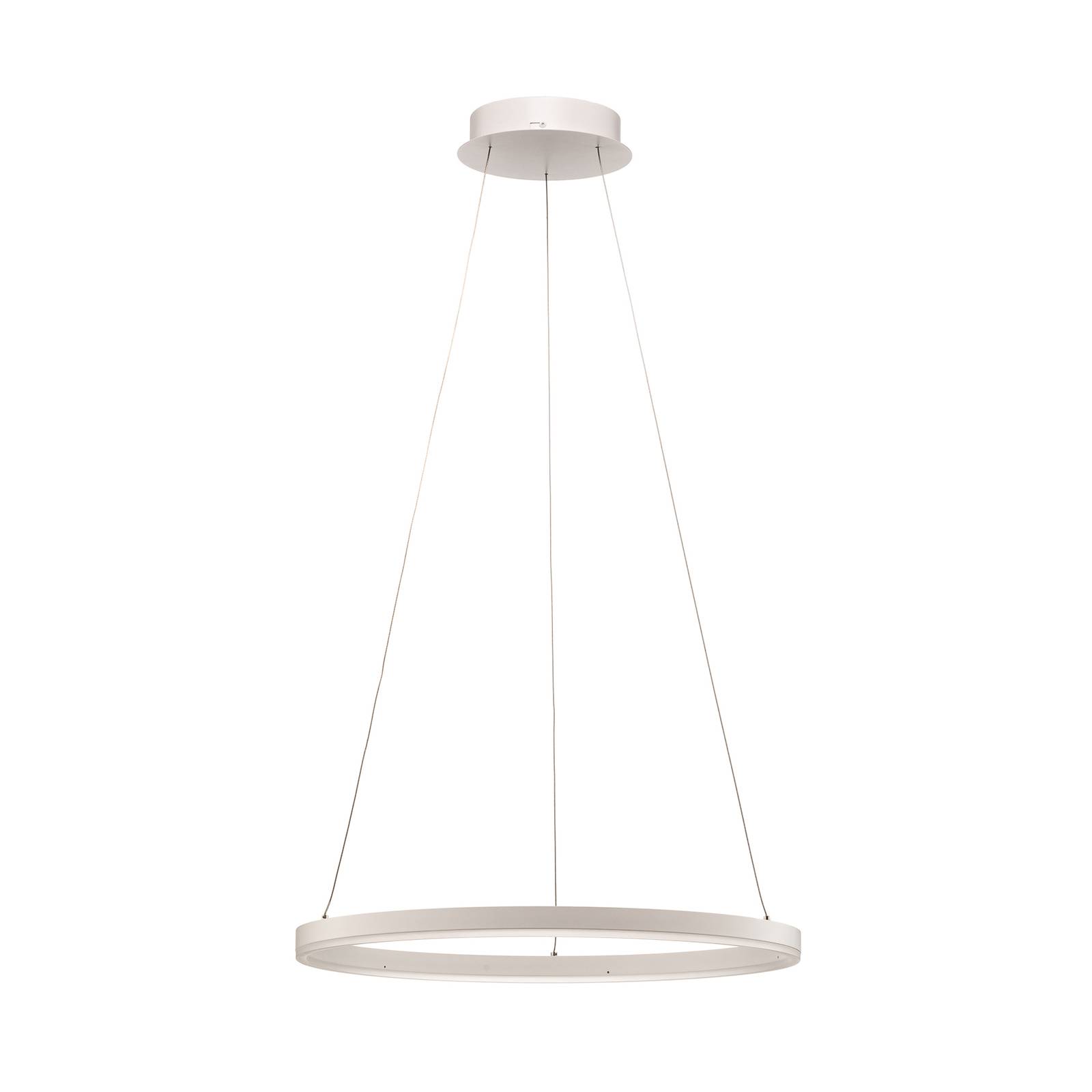 Arcchio Albiona LED-Hängeleuchte, weiß, 60 cm