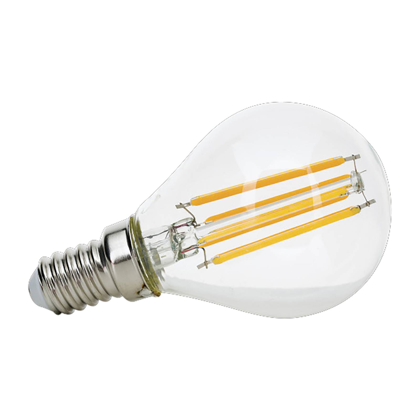 Orion LED-Tropfenlampe E14 4,5W Filament 827 dimmbar