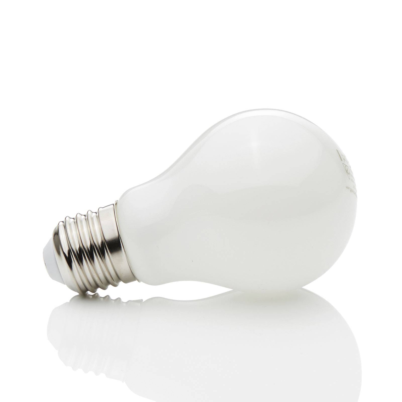 LINDBY E27 LED-Lampe 4W, 470Lm,  2.700K, opal