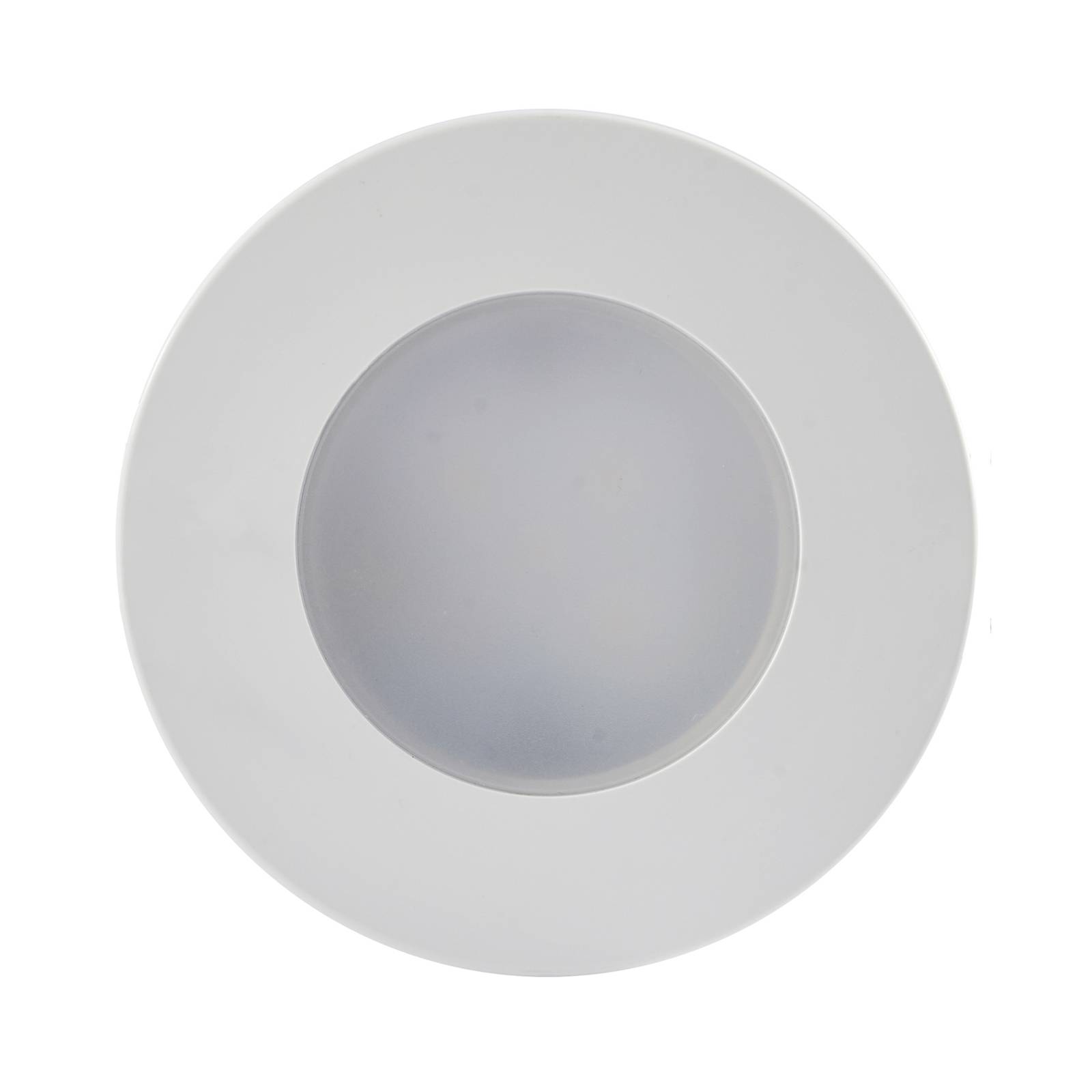 Ledino LED-Einbauleuchte Holstein IP65, 116° starr, weiß