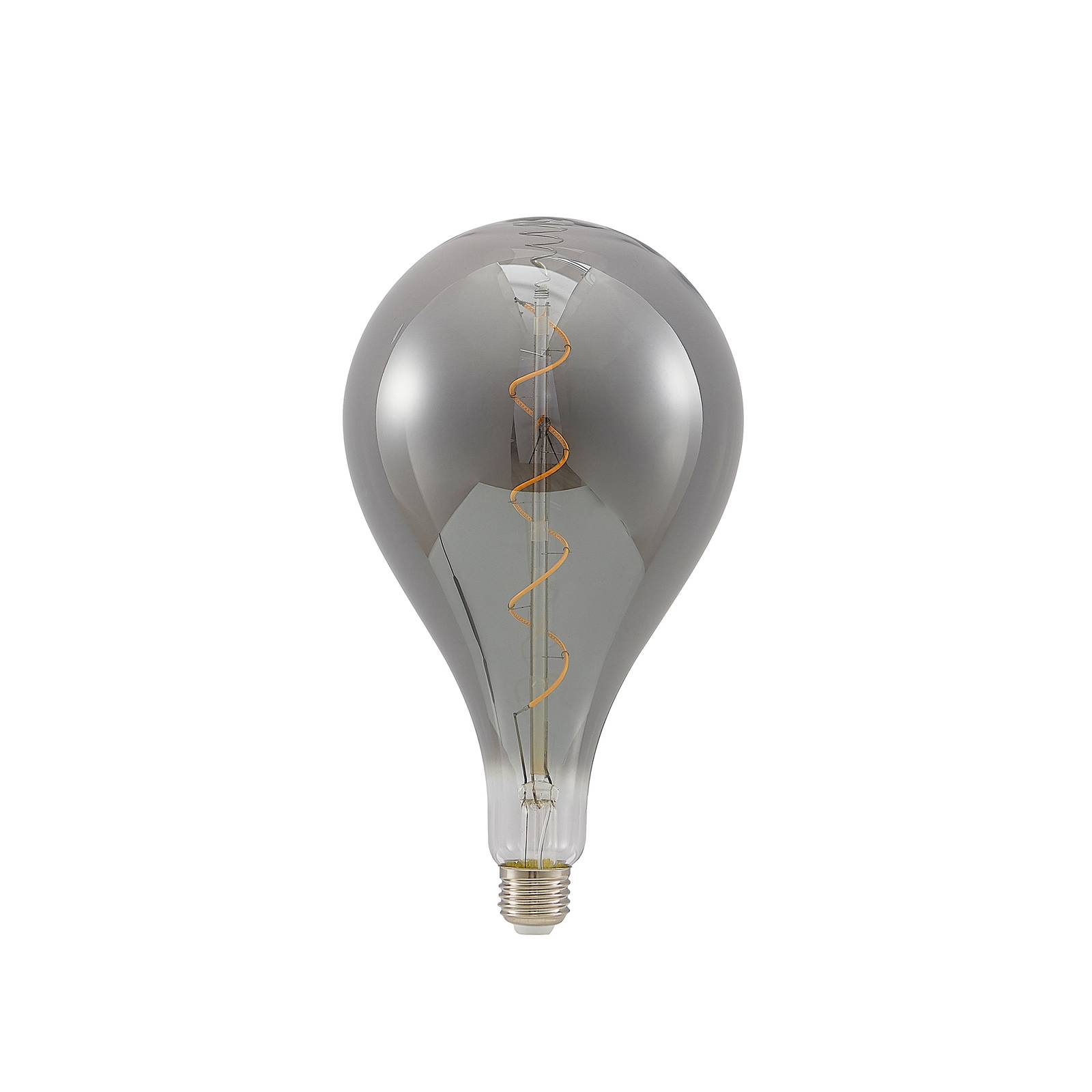 Lucande LED-Lampe E27 A160 4W 2.700K dimmbar smoke