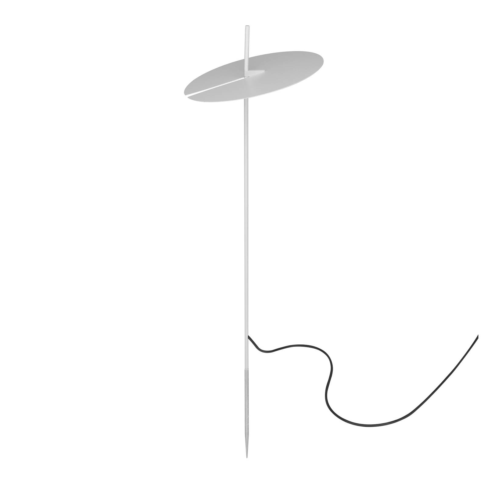 Karman Xana LED-Außenwegeleuchte weiß Höhe 73 cm