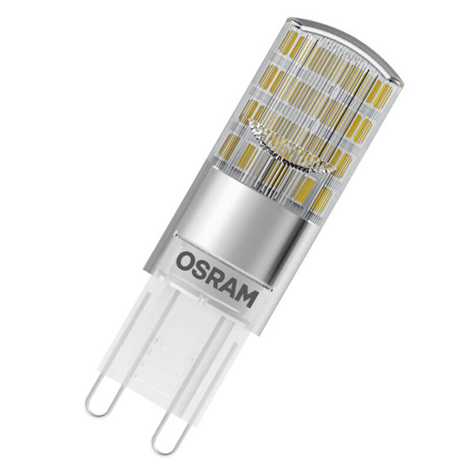 Osram LED-Stiftsockellampe G9 2,6W 827, 2er Set Karton