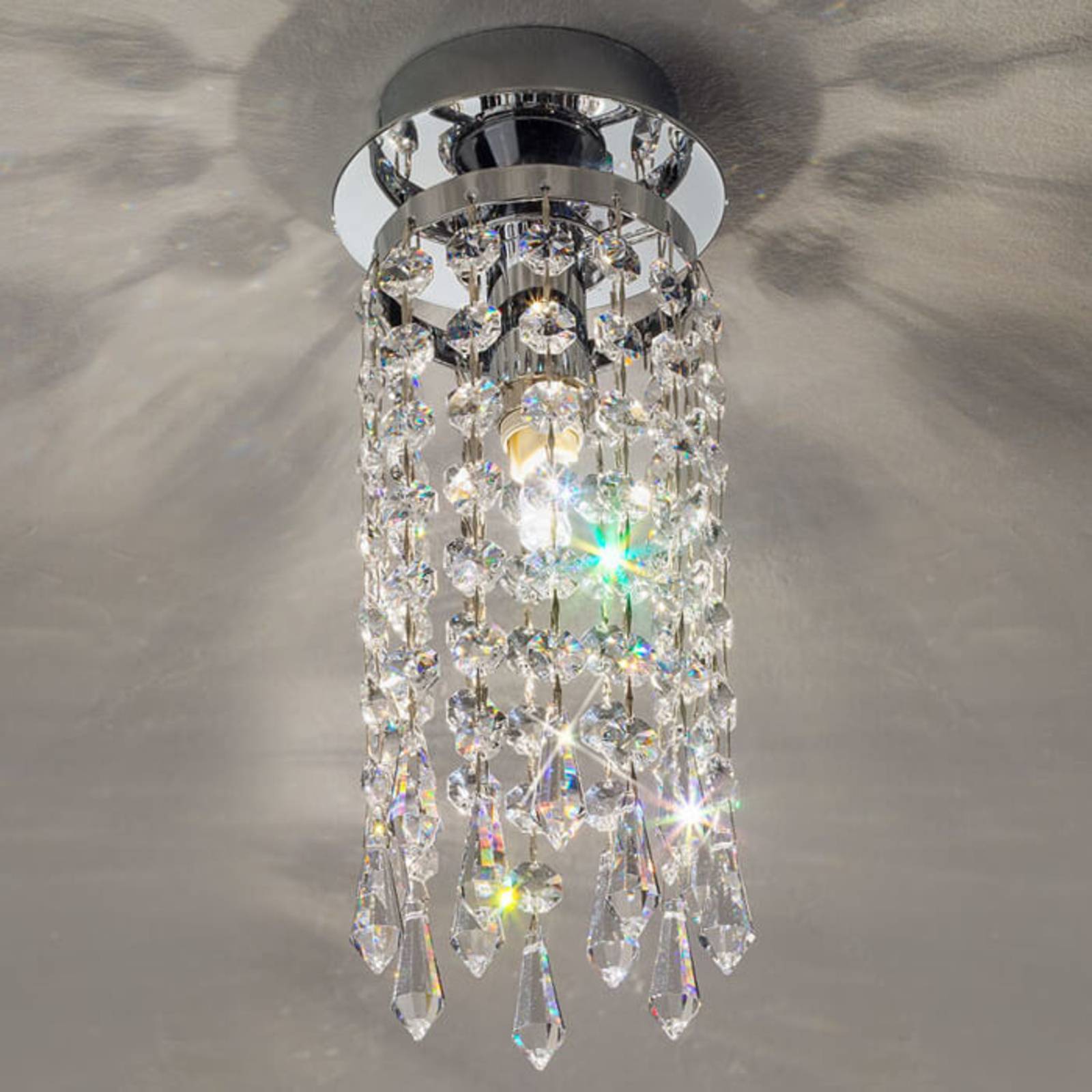 KOLARZ Charleston - Deckenlampe mit Kristall, 24cm