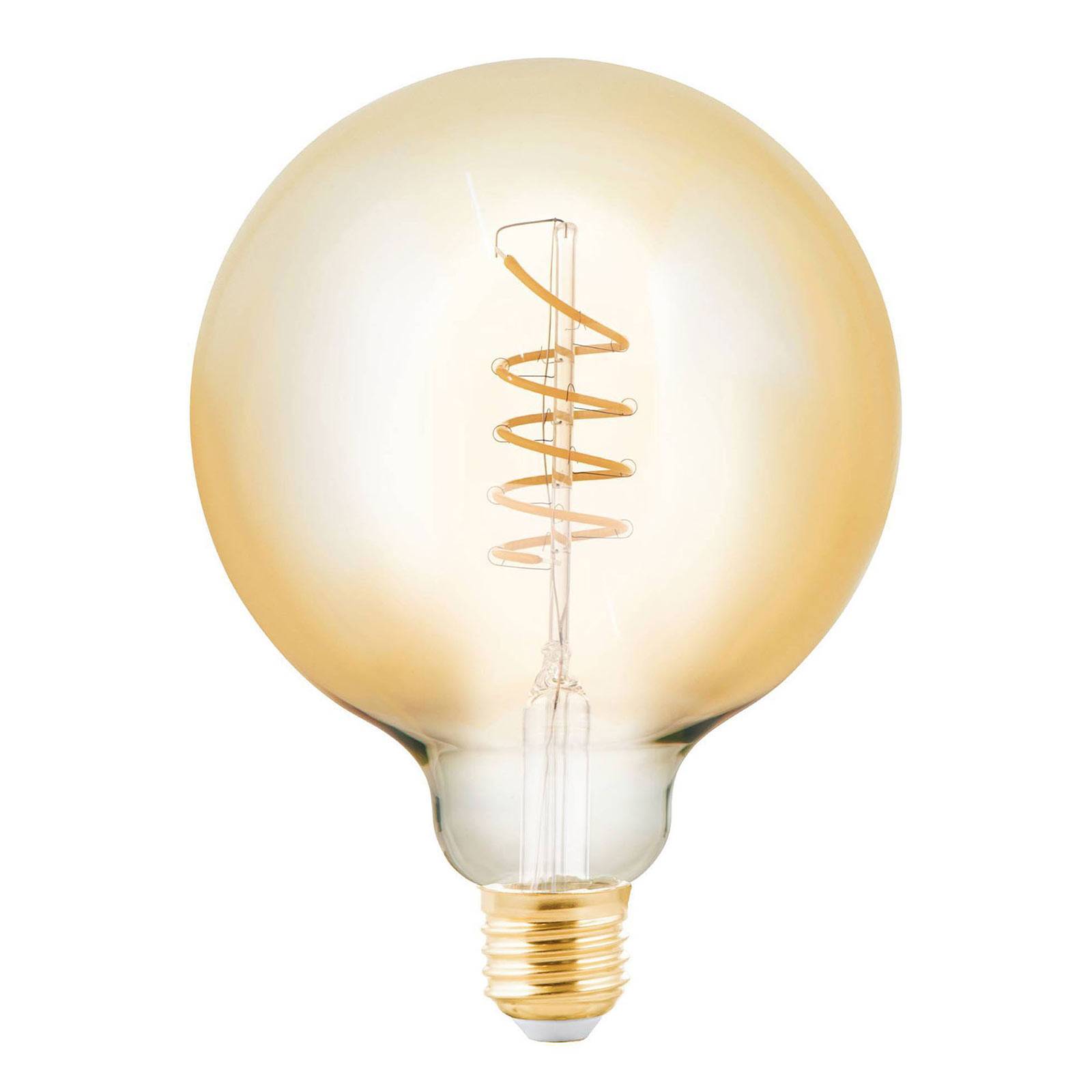 EGLO LED-Globelampe E27 4W amber Ø 12,5 cm